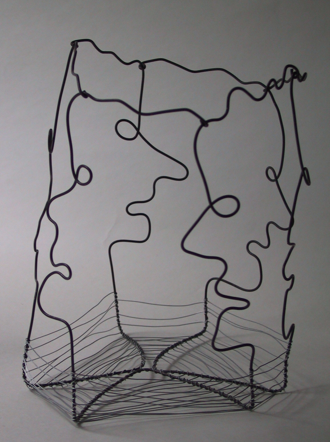 Wire vessel sculpture